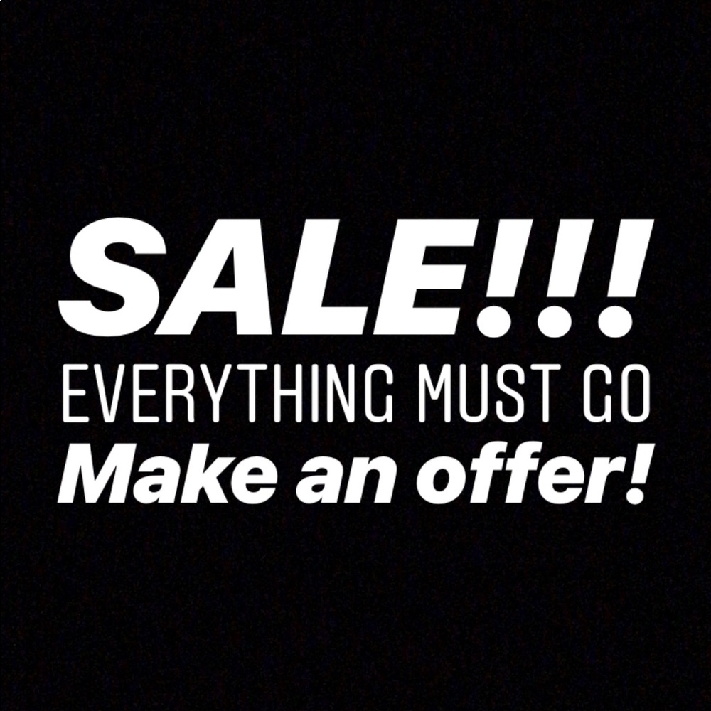 TAKING OFFERS